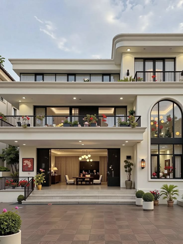 Elegant modern home interior